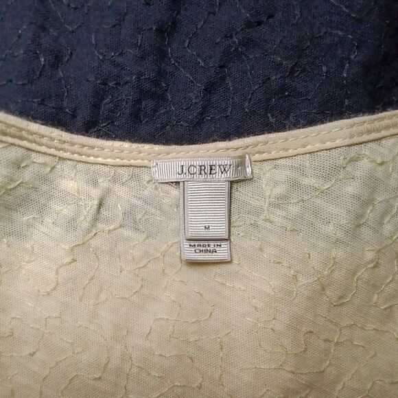 J.Crew Two Tone Sequin Tank. Size M - Picture 4 of 7